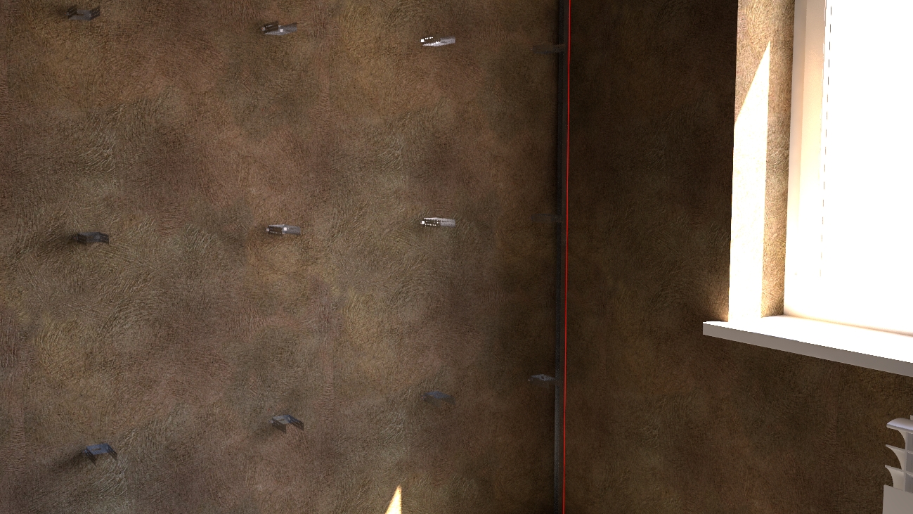 КНАУФ вешалки настенные прямые