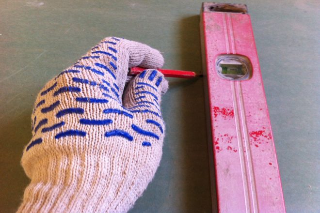 Разметка гипсокартона под раскрой