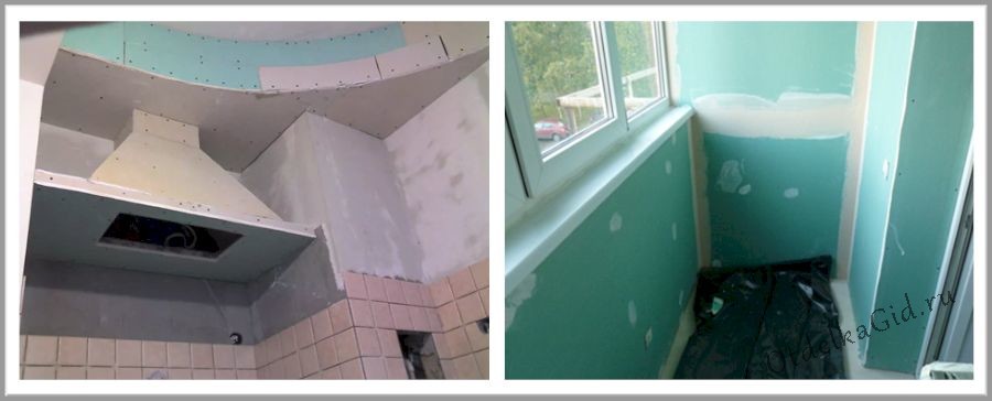 Использование водонепроницаемой пленки на кухнях и балконах