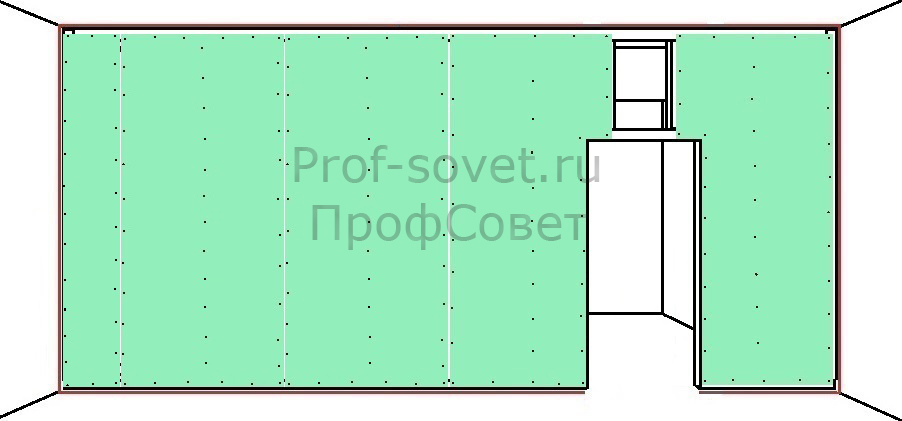 Разделитель из гипсокартона своими руками за 12 шагов