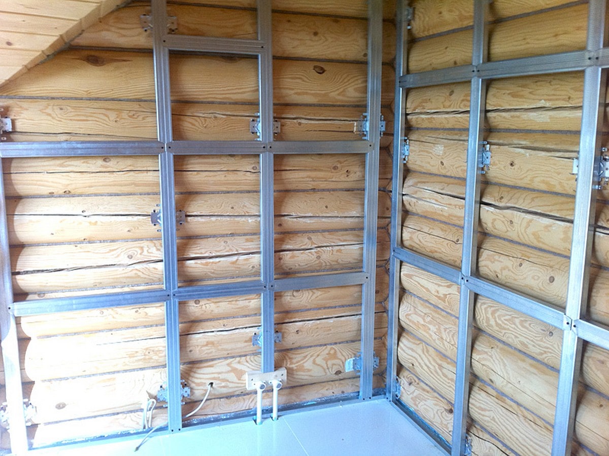 можно ли прикрепить гипсокартон к деревянным брускам: как обшить стены в доме своими руками, на рейки, отделать и выровнять перегородку изнутри