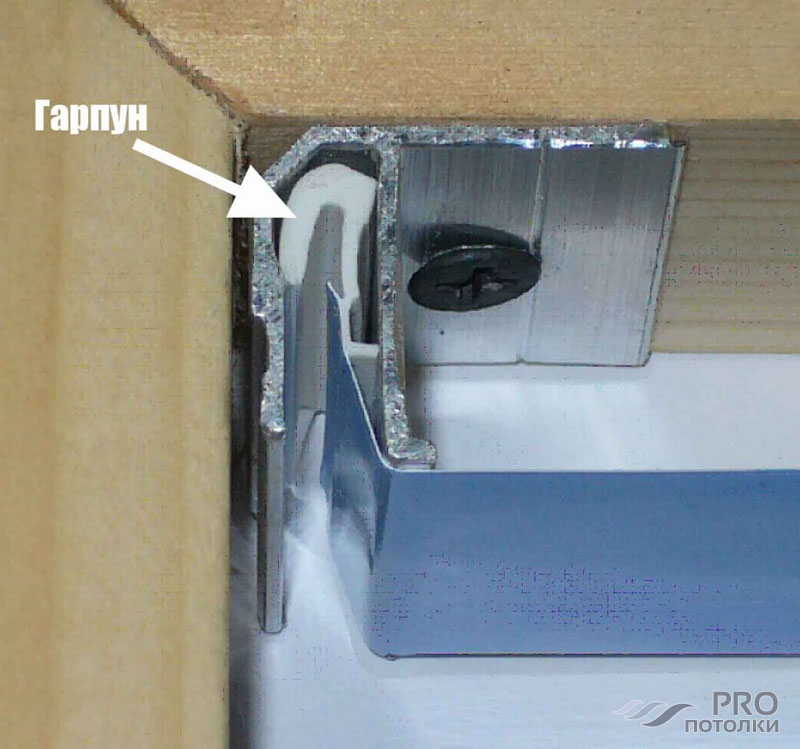 Монтаж подвесных потолков