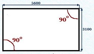 Схема стандартной гостиной